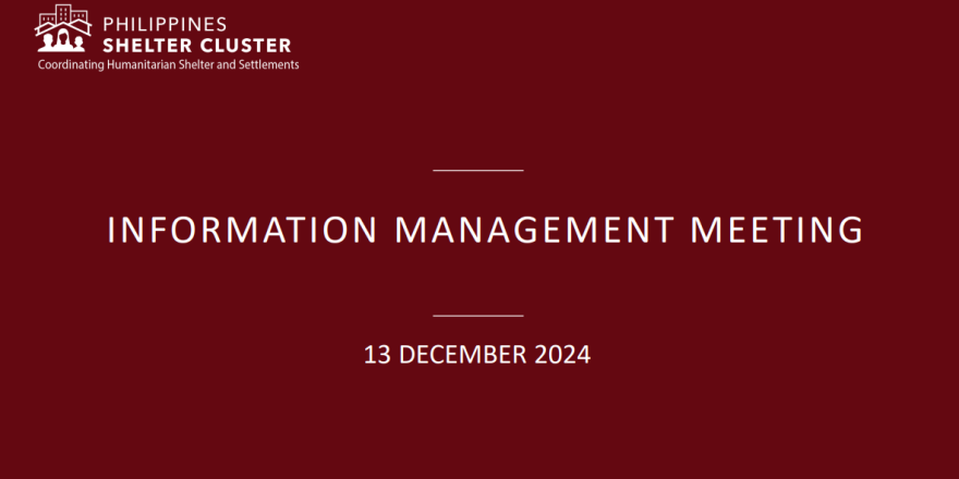 Slides of PSC IM Meeting on 5W 13 Dec