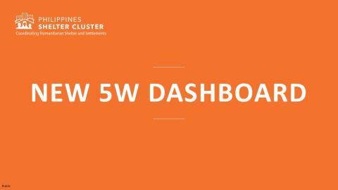 New 5W Dashboard