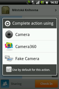 Camera select