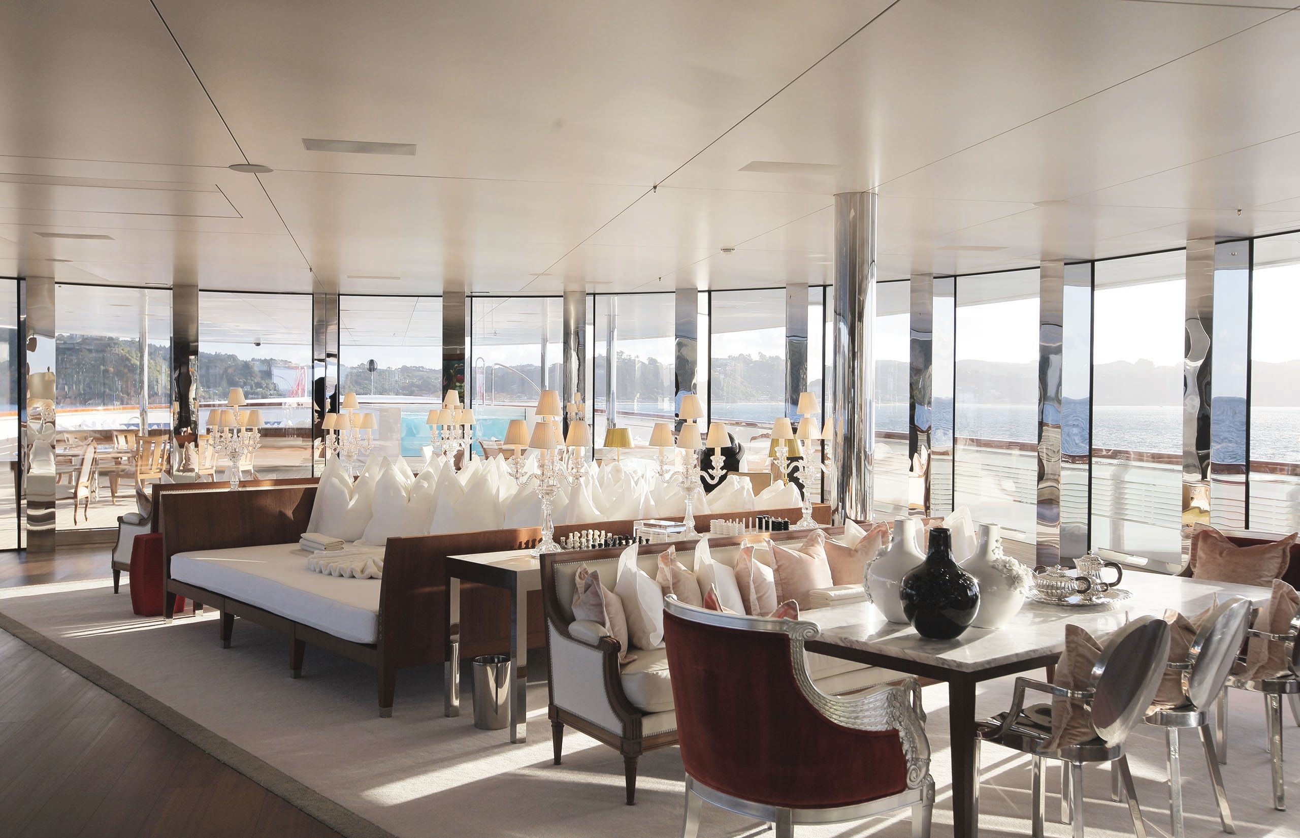 Motor Yacht A interior