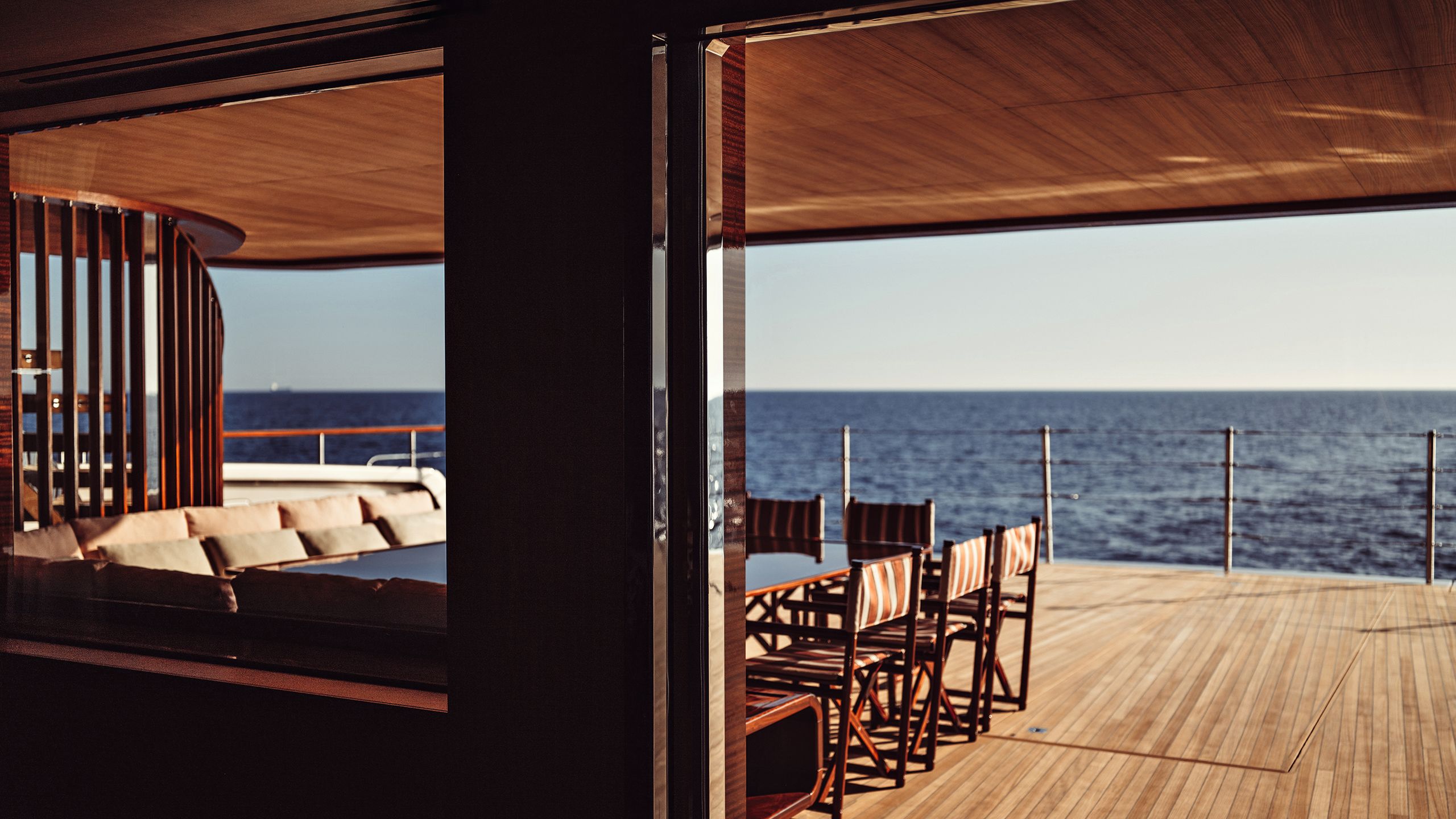 Outdoor seating area