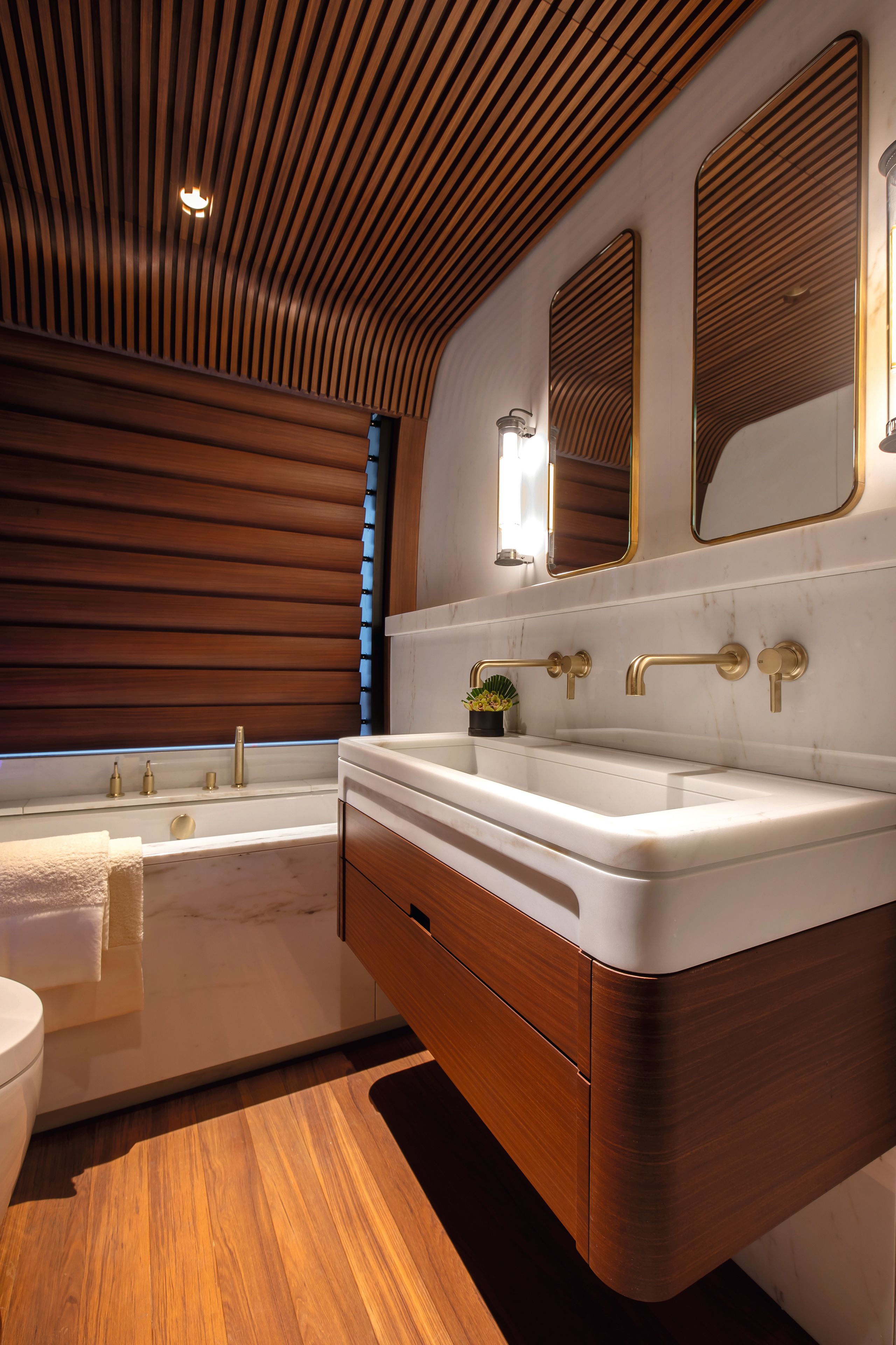 Bathroom of VIP cabin