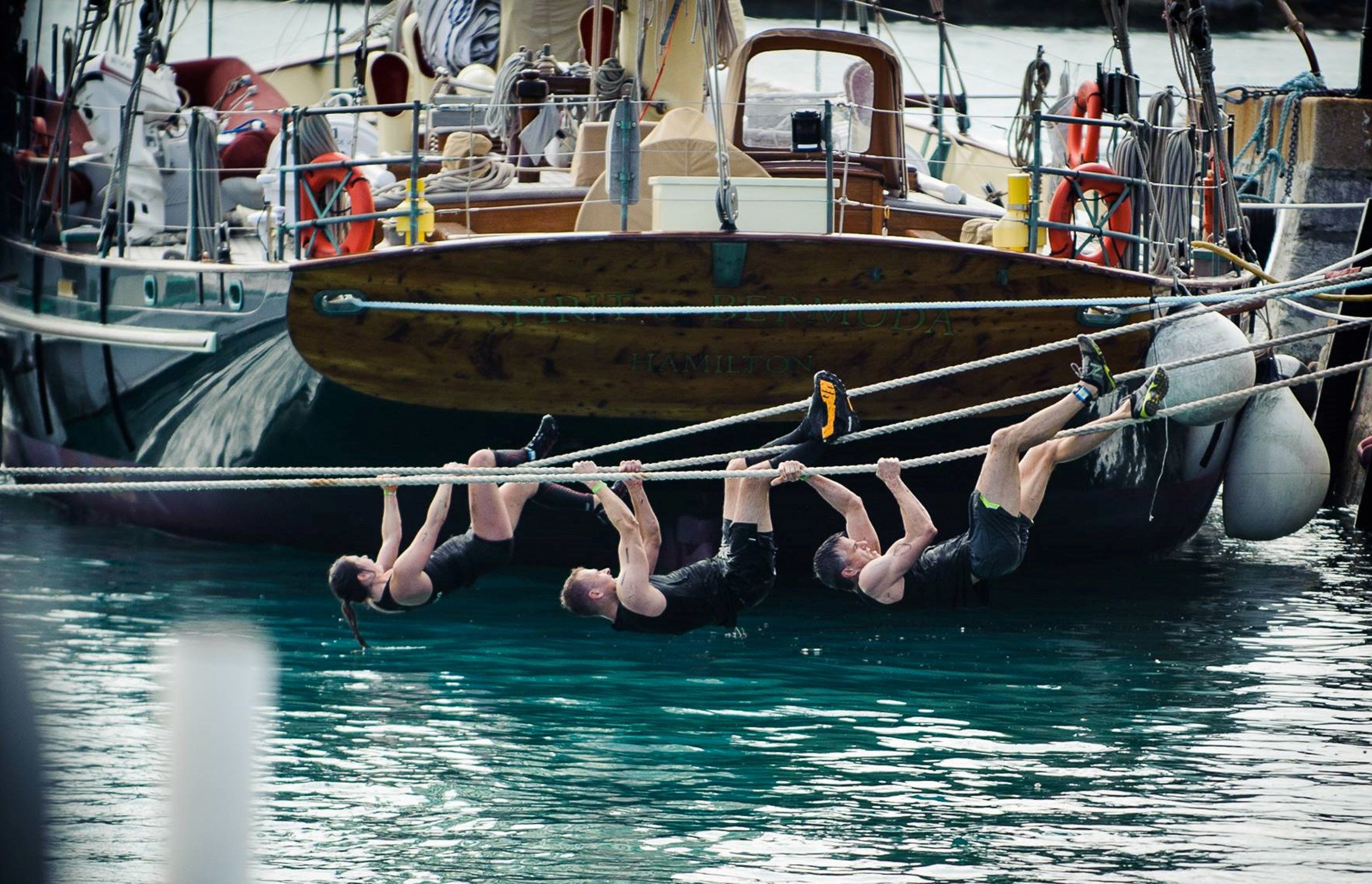 Bermuda Triple Challenge contestants