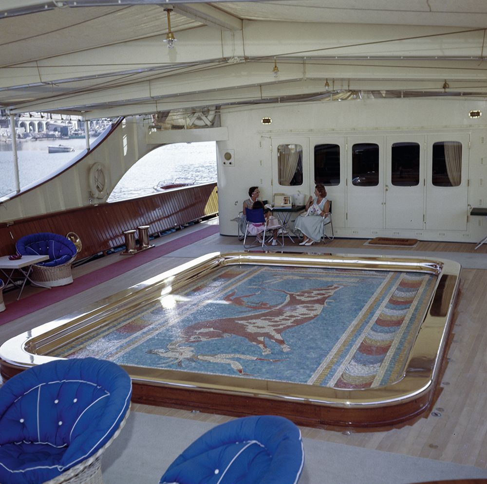 The pool when it was Christina