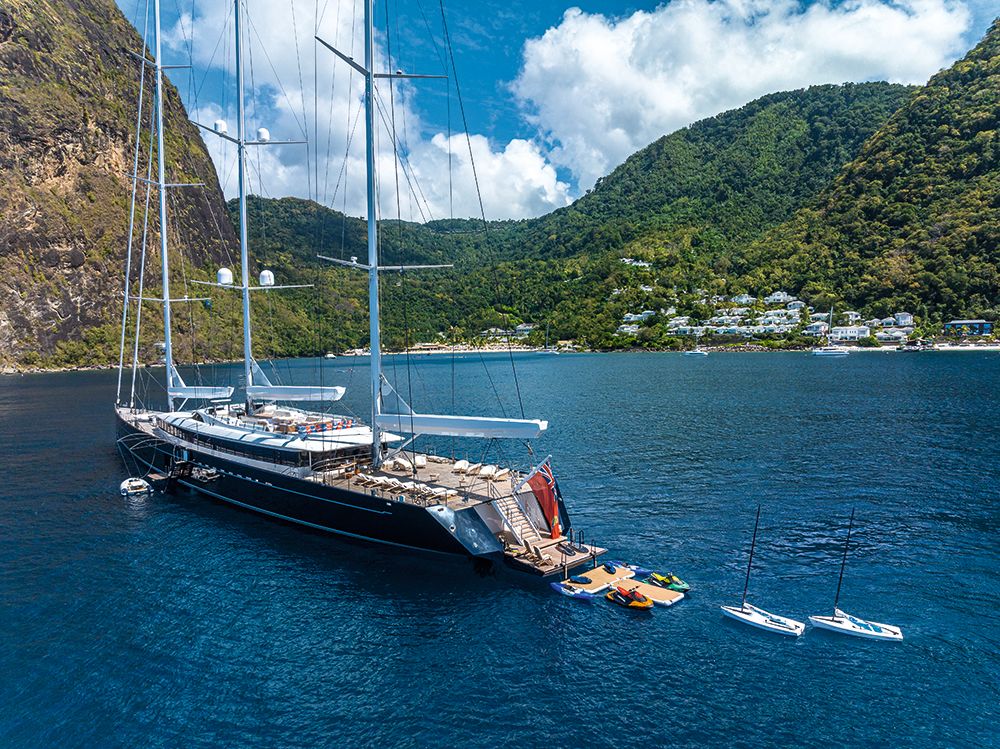View of Sea Eagle II from the side 