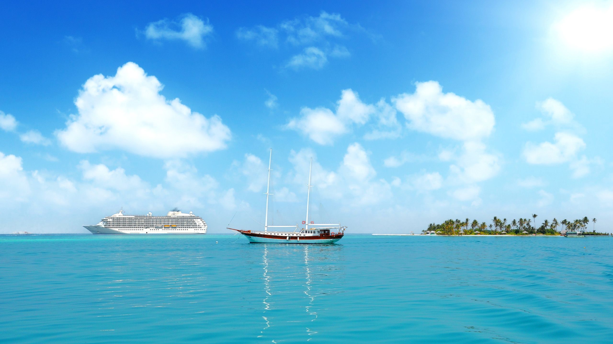 The World in the Maldives