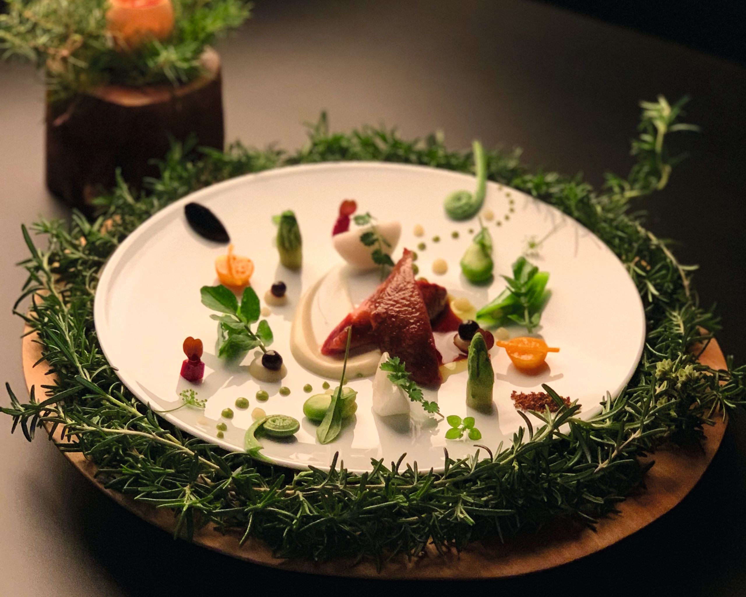 Plate of food