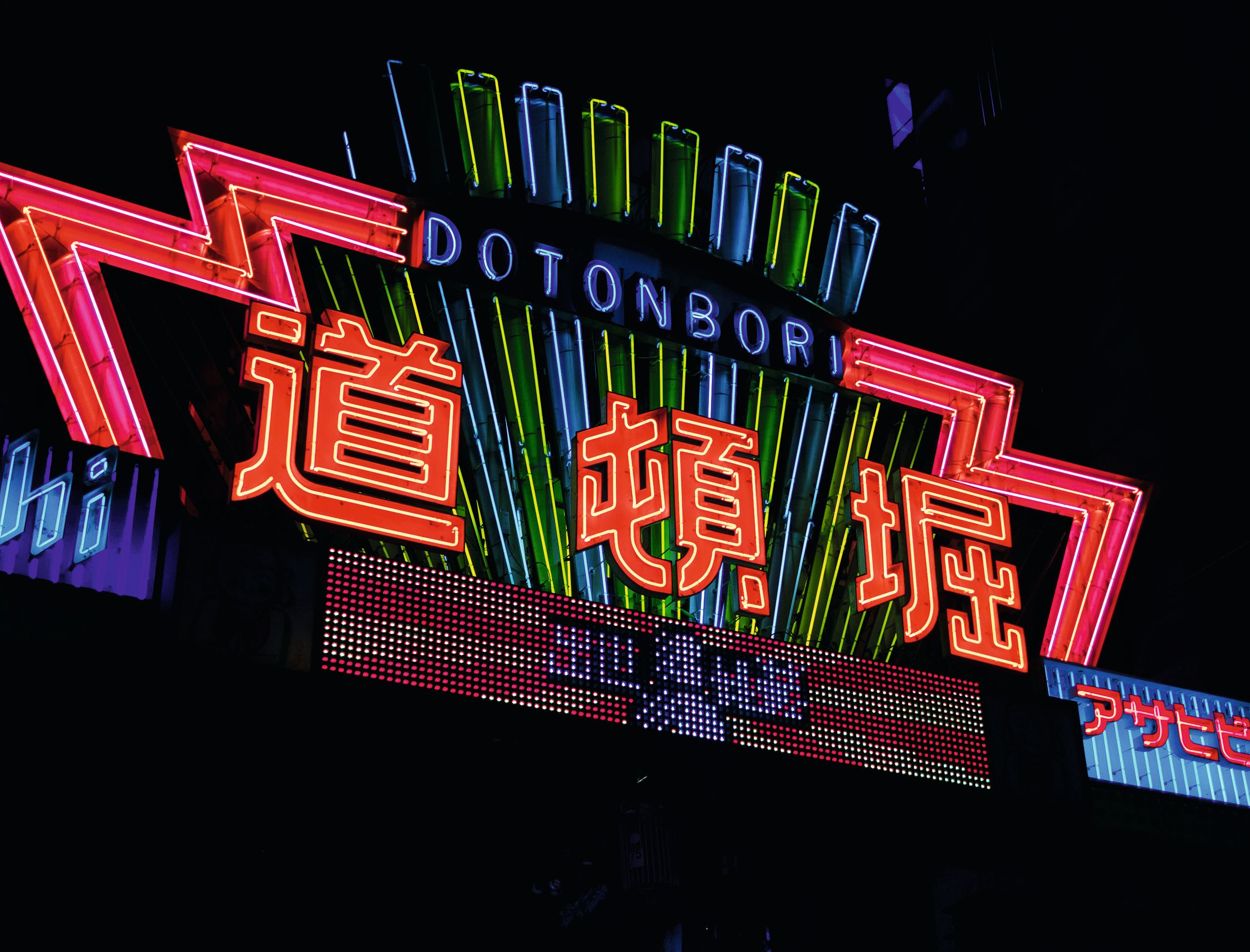Sign for Dotonbori