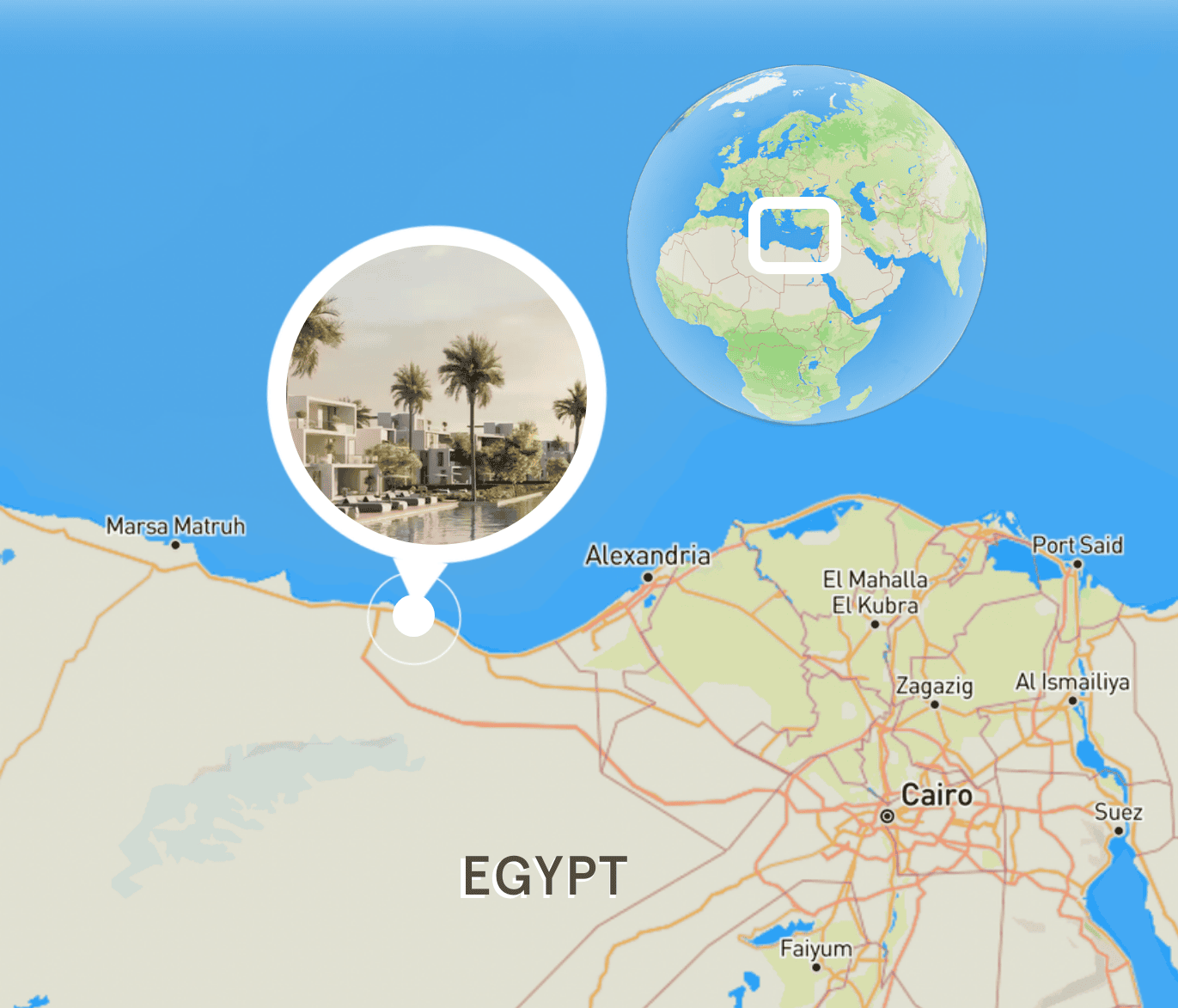 A glimpse inside Northern Egypt's new wellnessfocused coastal residences