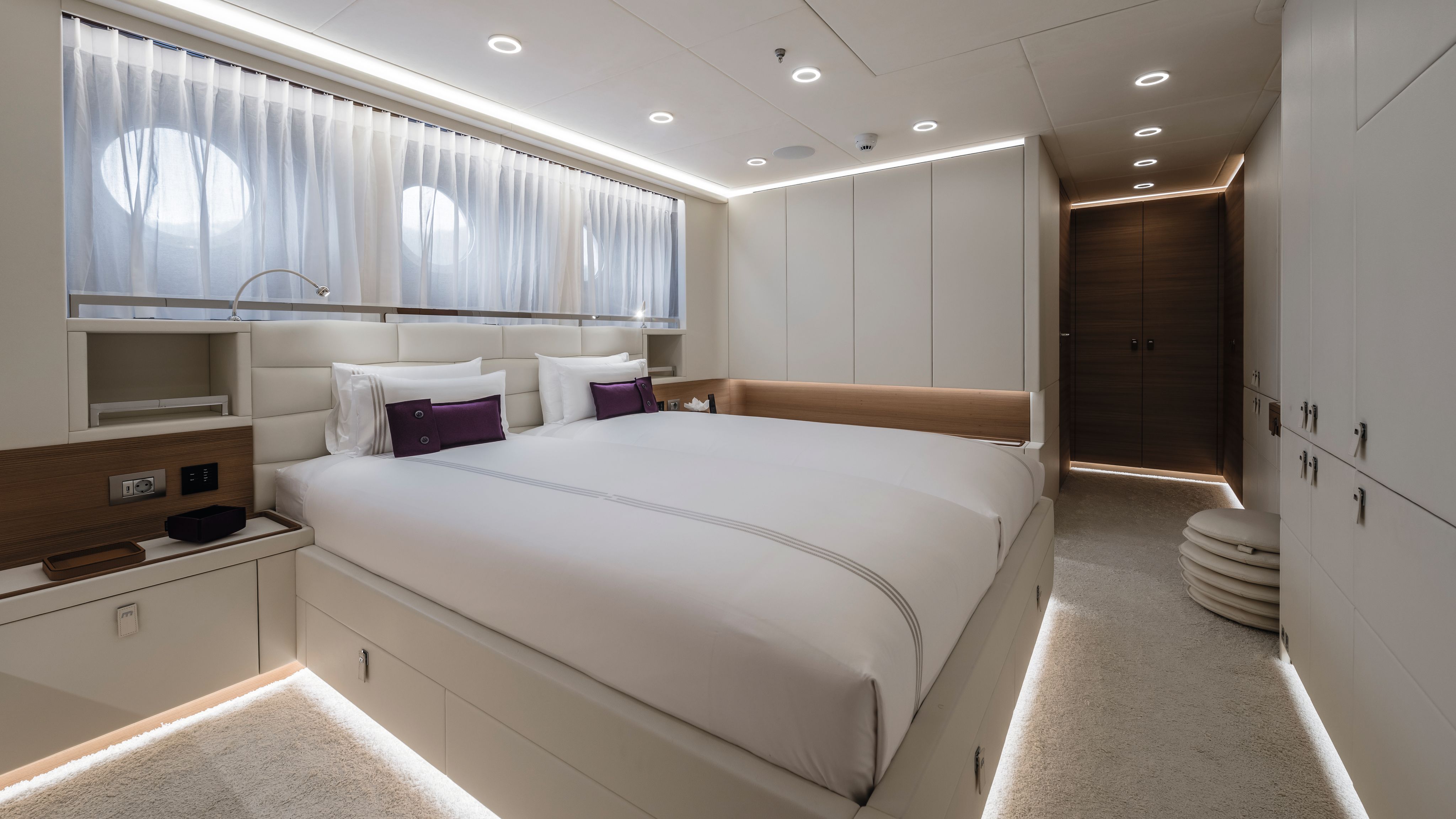 Smaller bedroom for children with space for two