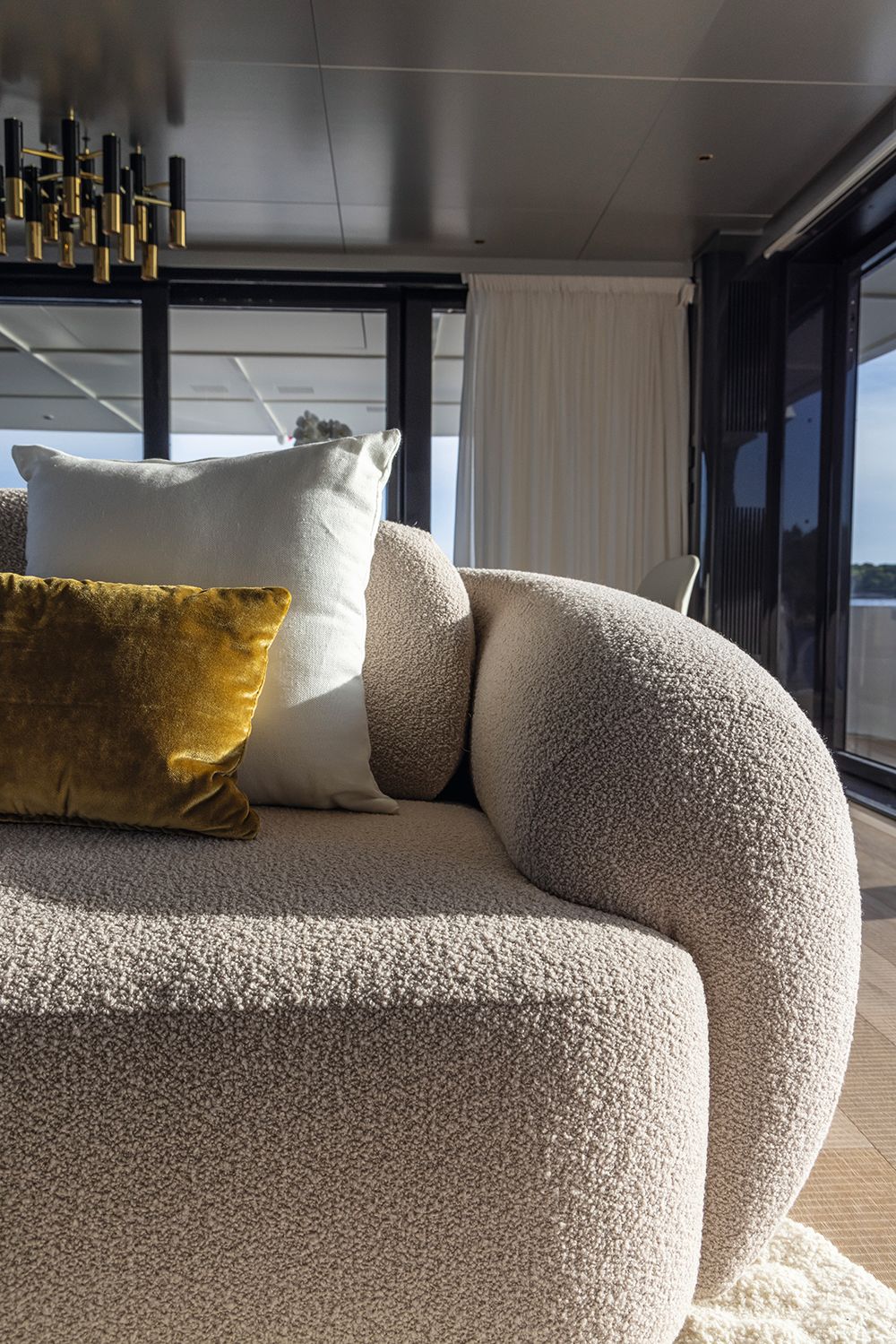 Soft furnishings on chair