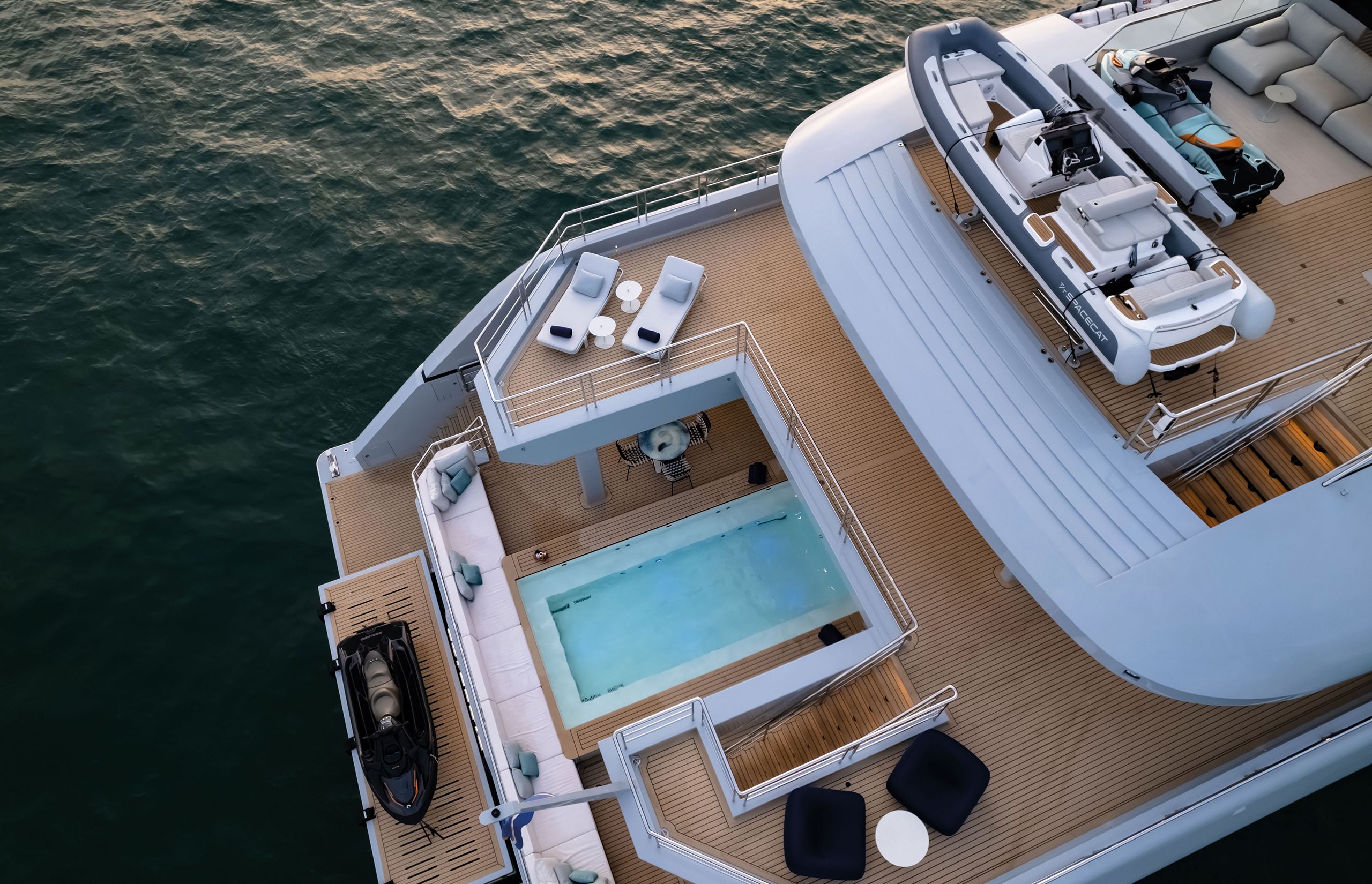 Main deck and pool