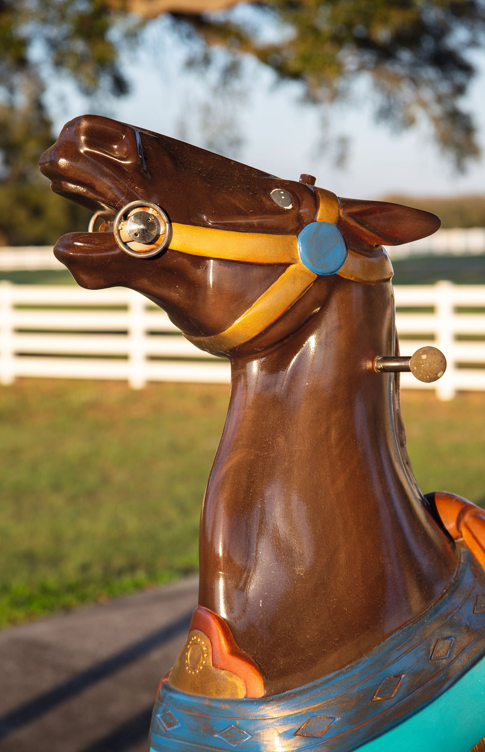 Carousel horse