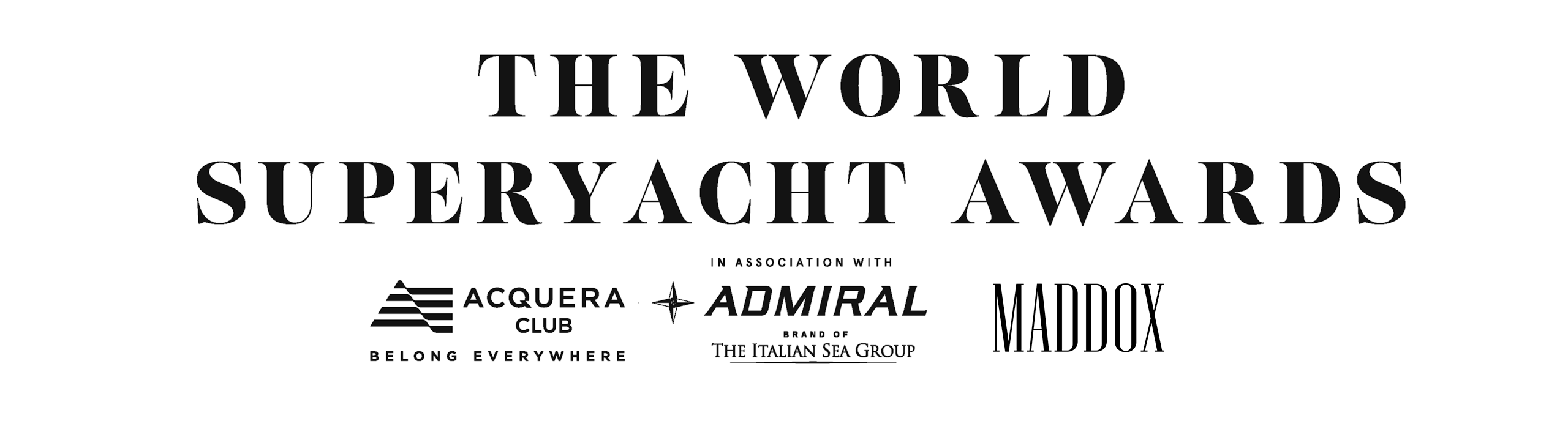 WORLD SUPERYACHT AWARDS