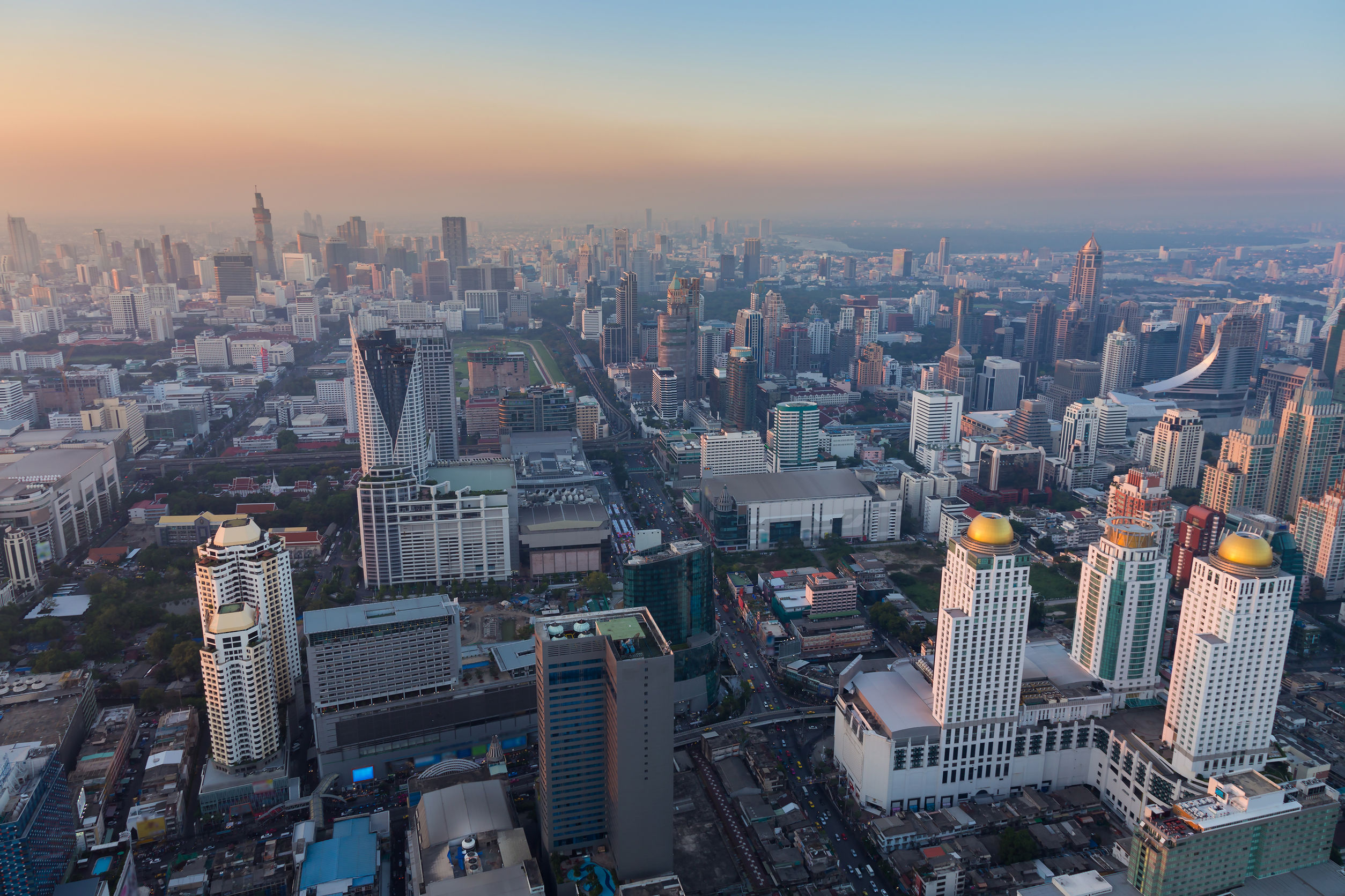 Sunrise in Bangkok