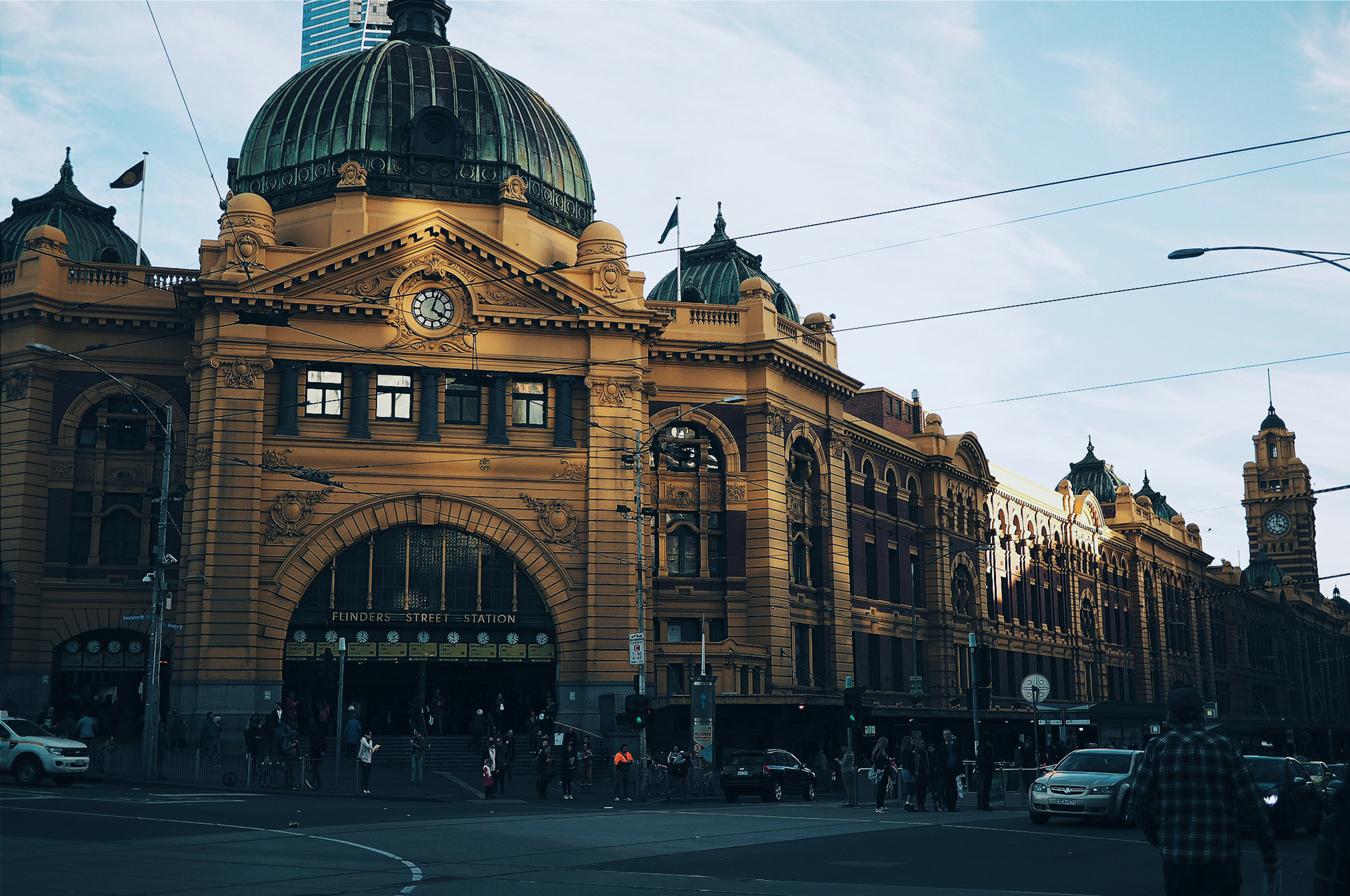 A building with a dome in Melbourne