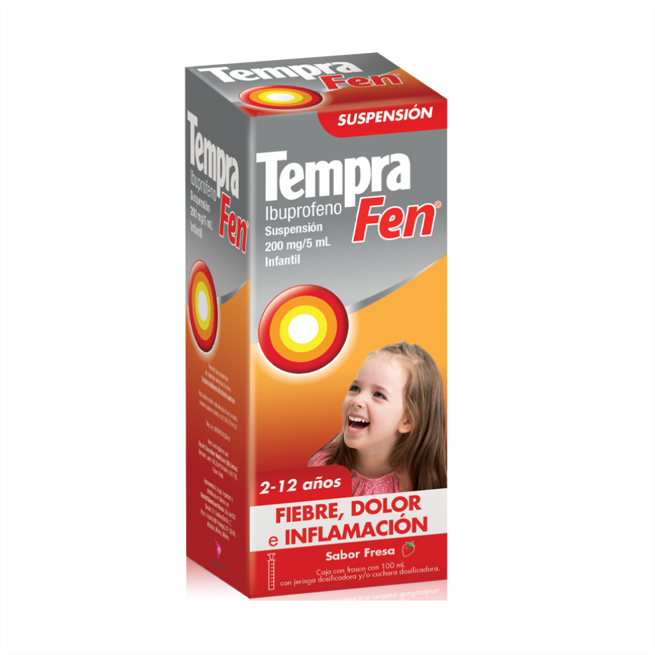 Tempra Fen Ibuprofeno Para Ninos
