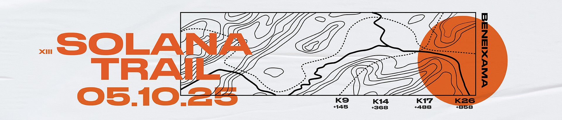 XIII SOLANA TRAIL BENEIXAMA. Registrations & info — Sportmaniacs