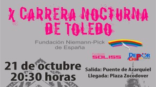 X CARRERA NOCTURNA CASCO HISTÓRICO DE TOLEDO