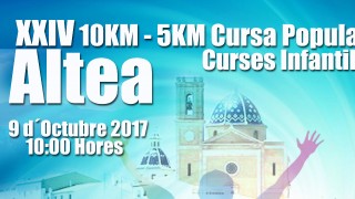 10KM- 5KM CURSA POPULAR 9 OCTUBRE ALTEA 2017