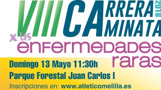 VIII CARRERA-CAMINATA POR LAS ENFERMEDADES RARAS MELILLA