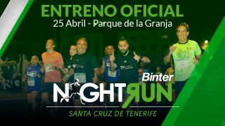 Entreno IV Binter Nightrun Santa Cruz de Tenerife