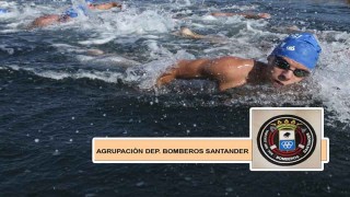 TRAVESIA SOLIDARIA A NADO SEMANA GRANDE DE SANTANDER