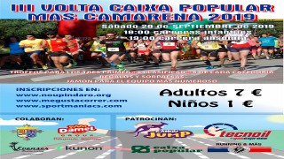 III Volta Caixa Popular Mas Camarena 2019