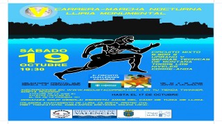 V Carrera - Marcha Nocturna Lliria Monumental