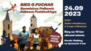 Bieg o Puchar Burmistrza Polkowic Łukasza Puźnieckiego