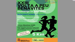 XXIII VOLTA A PEU VILA DE BENAVITES 2024