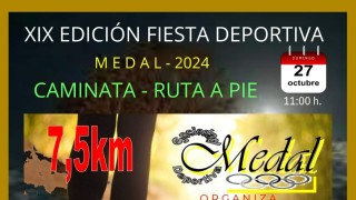 MEDAL 2024 CAMINATA - RUTA A PIE