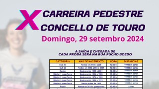 X Carreira Pedestre popular Concello de Touro
