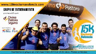 Grupo de Entrenamiento III 15K Nocturna Valencia Banco Mediolanum. -Divina Pastora Seguros-