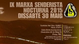 IX Marxa Senderista Nocturna
