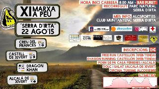 XI Marxa a Peu Serra d' Irta