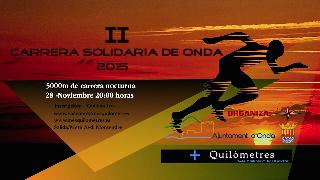 II Carrera solidaria de Onda nocturna pujada al castell