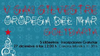 San Silvestre Solidaria Oropesa del Mar