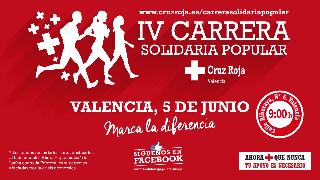 IV Carrera Solidaria Popular de Cruz Roja en Valencia