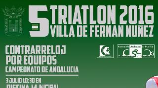 V TRIATLON VILLA DE FERNAN NUÑEZ