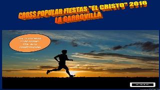 Cross Popular Fiestas "El Cristo" 2016. La Garrovilla