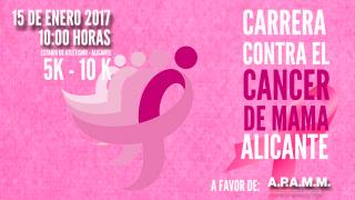 Carrera y marcha contra el Cancer de Mama de Alicante