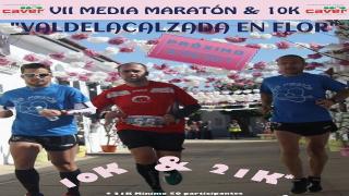 VII Media Maratón & 10 Km "Valdelacalzada en Flor"