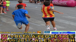 VI VOLTA A PEU PETRES 2017