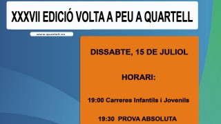 37 VOLTA A PEU DE QUARTELL