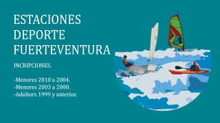 CAMPAÑA ESTACIONES Y DEPORTES