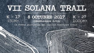 VII SOLANA TRAIL BENEIXAMA
