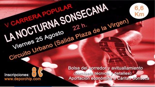 V CARRERA POPULAR “LA NOCTURNA SONSECANA”