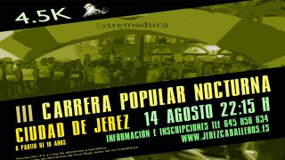 III Carrera Solidaria Nocturna - Jerez de los Caballeros