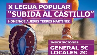 IX LEGUA POPULAR "SUBIDA AL CASTILLO"